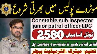 national highway and motorway police latest jobs 2024|NHMP new jobs 2024|how apply online in NHMP