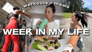 WEEK IN THE LIFE | Girl Who Loves to Run, Lift, and Eat! *My Workouts + Meals*