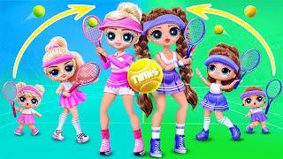 Tennis: Twin Sisters Growing Up! 32 DIYs