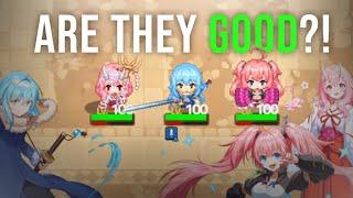 RIMURU, SHUNA, AND MILIM REVIEW! | Guardian Tales X That Time I Got Reincarnated as a Slime Collab