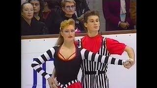 Dominique Yvon and Frederic Palluel 1991 Lalique Trophy - Free Dance