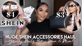 HUGE SHEIN ACCESSORIES HAUL 2022 | 20+ ITEMS | Jewelry, Nails, Home Decor, Phone Accessories + MORE!