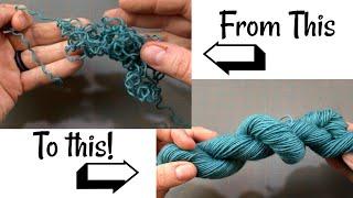 ReSkein & ReUse Your Yarn!