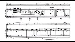 Aleksandr Glazunov - Elegy for cello and piano Op. 17 (audio + sheet music)