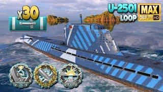 Submarine U-2501: Top performance behind enemy lines - World of Warships