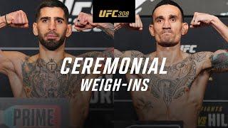 UFC 308: Ceremonial Weigh-In