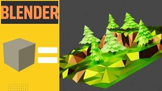 Blender Low Poly in 5 minutes