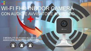 EZVIZ Indoor WiFi Camera Full-HD con AI-MOTION DETECTION