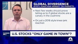 U.S. stocks seem to be only game in town right now, says BTIG's Jonathan Krinksy