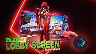 Flip Lobby Screen Animation Tutorial | Flip Screen in Alight Motion | Mr TOM Playz