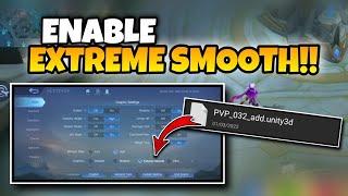 HIGH GRAPHICS INTO EXTREME SMOOTH MLBB!! The Easiest Way To Remove FPS Drop | No Need To Use Script!