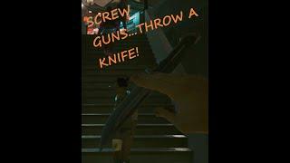 When throwing knives are too strong.