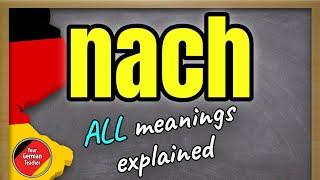 The Ultimate Breakdown of 'Nach' and Its Uses | All meanings + Tips & Tricks