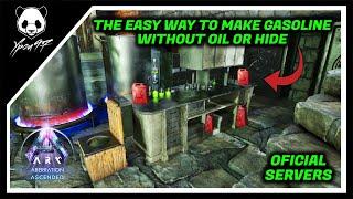 The EASY Way To Make GASOLINE Without Oil Or Hide | ARK: Survival Ascended