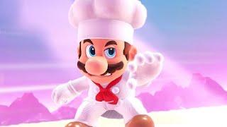 Super Mario Odyssey Movie Walkthrough Part 9 - Chef Mario is Cookin' up Trouble (Luncheon Kingdom)