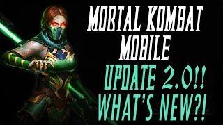 MORTAL KOMBAT MOBILE UPDATE 2.0!! NEW CHARACTERS, NEW TRIALS & NEW DIAMONDS!! MK11 MKX MK MOBILE