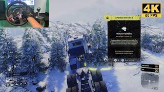 All UPGRADES (hidden too) in Pedro Bay, Alaska, USA - SnowRunner | ThrustMaster T300RS GT