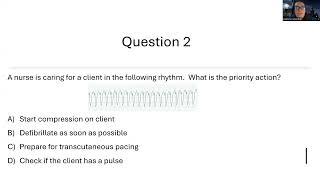 Adult Med/Surg: EKG Practice Questions