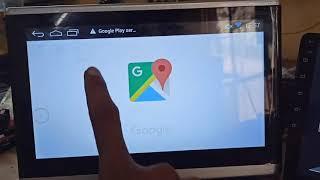 Google maps issue in Android car headrest monitor