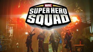 SUICIDE SQUAD: KILL THE JUSTICE LEAGUE with SUPER HERO SQUAD theme song ~ Arkham Fan Music Video