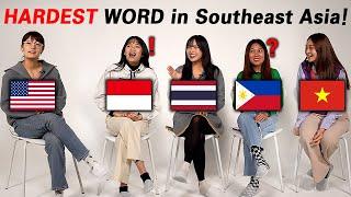 People Try To Pronounce The HARDEST Words in Southeast Asian Languages!!