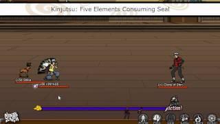 Ninja Saga - Kinjutsu - Five Elements Consuming Seal