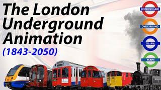 The London Underground ANIMATION (1843-2050)