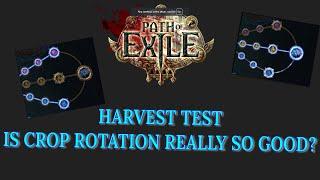 Harvest Test - Is Crop Rotation really so good?