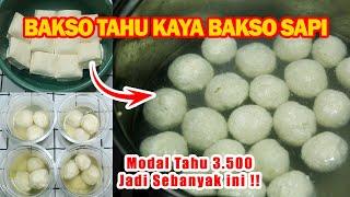 INI RAHASIANYA BAKSO TAHU RASA BAKSO SAPI | BAKSO TAHU TANPA DAGING