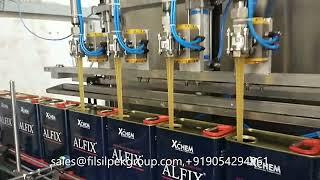 Adhesive Filling Machine, #gum Filling Machine, #gluefilling, #capping - Filsilpek - +919054294961