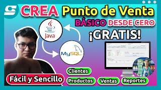 ¿CÓMO CREAR UN SISTEMA DE VENTA BÁSICO EN JAVA Y MYSQL? RÁPIDO Y SENCILLO