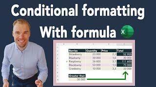 Excel - Conditional formatting with formula