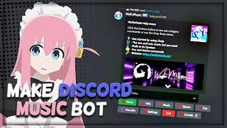 How To Create A Discord Music Bot in DiscordJS v14 | WaifuMusic Source | 10 minutes
