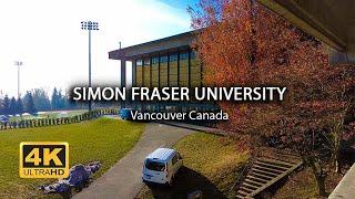 [4K] Simon Fraser University, Canada | Walking Tour | Island Times