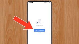 Fix couldn't open file open in another app try again || Xiaomi can't open pdf