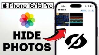 How To Hide Photos On iPhone 16/16 Pro [iOS 18]