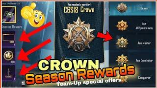 HOW TO GET BGMI CROWN EXCLUSIVE TEAM-UP ENTRY EFFECT ️BGMI C6S18 CROWN SEASON 