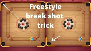 best trick| for Singapore Istanbul| break shot| (freestyle) carrom pool sarfaraz gaming #carrompool