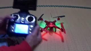 WLtoys Q222G 4CH 5.8GHz FPV ビデオ伝送 RC クアッドコプター バロメーターセンサー付