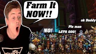 I FORCED Over 40 Viewers To Farm Uldaman