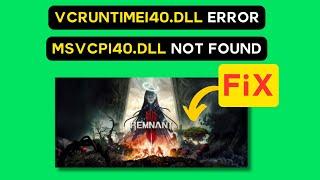 Fix Remnant 2 Microsoft Visual C++ Runtime/VCRUNTIME140.dll/MSVCP140.dll Not Found Error