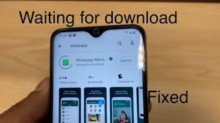 How to fix Download Pending error in Google Play Store