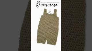 Super Easy Baby Romper Crochet Pattern