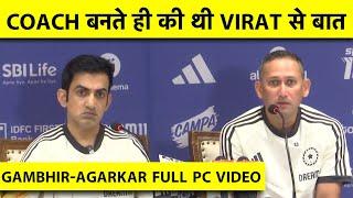 GAMBHIR & AGARKAR PC FULL VIDEO:  Rohit-Kohli खेलेंगे 2027 ODI WC, Hardik को क्यों कप्तानी से हटाया