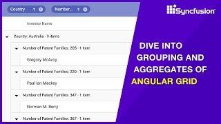 Deep Dive into Grouping and Aggregates in Angular Grid