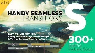 Handy Seamless Transitions Pack amp Script | After Effects Template | Elements