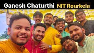 Ganesh Chaturthi 2024 | Grand Celebration at NIT Rourkela | Festive Vibes & Rituals |  Vlog