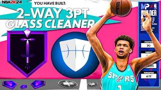 Creating the Ultimate 2-Way 3PT Glass Cleaner Build in NBA 2K24!