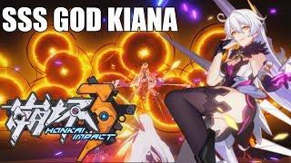 SSS God Kiana Gameplay! Honkai Impact 3rd - Herrscher of the Void!