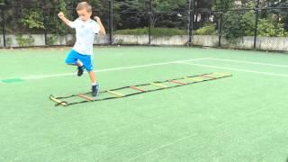Agility Ladder drills for kids ages 5+